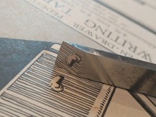 Vintage Marples Firmer Chisel ~ 11/32" Boxwood ~ 5" Handle Overall ~ 9 3/4" L