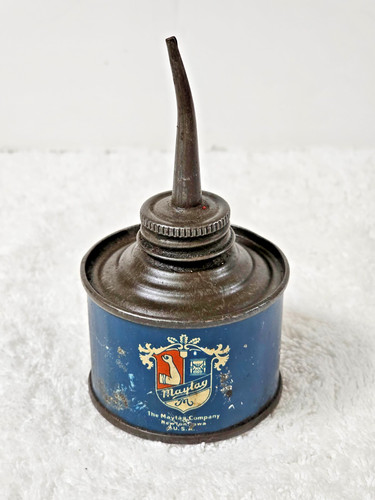 Vtg maytag oil can - can, –