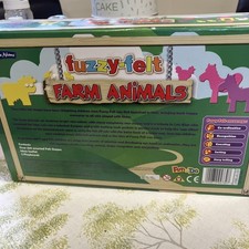 John Adams Fuzzy-Felt Farm Animals Set (9473)