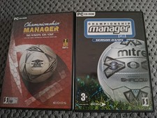 Championship Manager Season 01/02 & 03/04 PC CD-ROM Games Used Complete