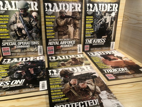 Raider monthly magazines - raider,