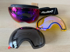 RuRoc NIX Goggles - Ghost With