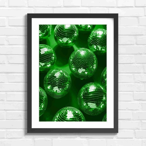 Pink disco ball - disco, party