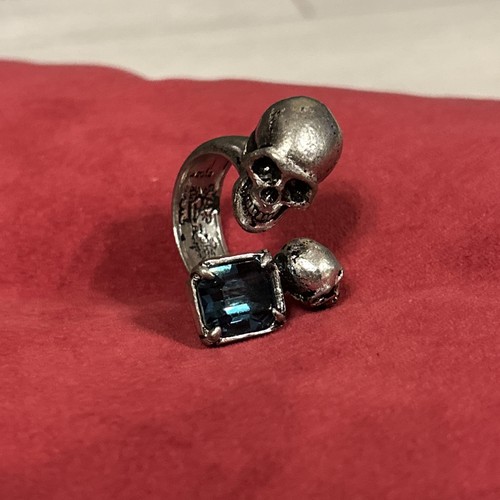 Alchemy gothic ring skulls - alchemy,