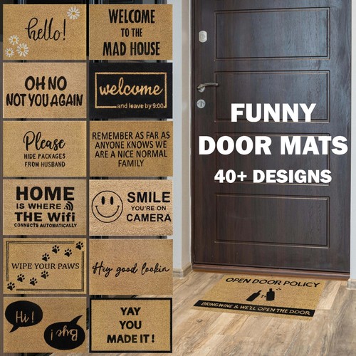 Doormat funny front - doormat, door