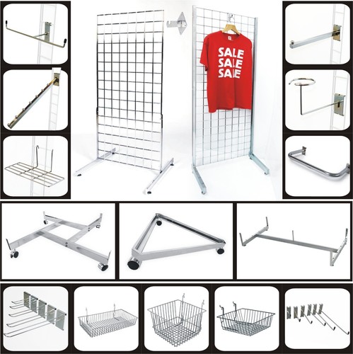 Gridwall panel grid mesh hooks - grid,
