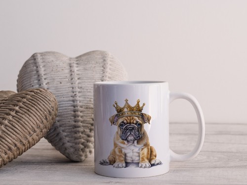 English bulldog mug 325ml bnib - english,