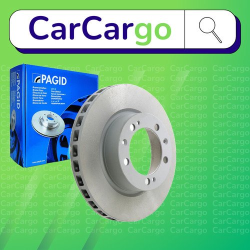 Pagid vented front brake discs - front,