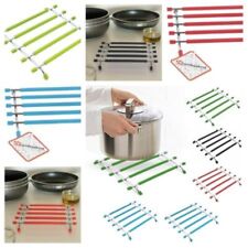 Kitchen Trivet Worktop Saver Hot Pot Pan Stand Rack Silicon Stainless Steel
