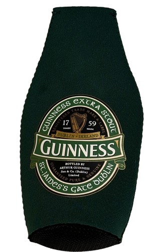 Guinness bottle koozie - bottle,