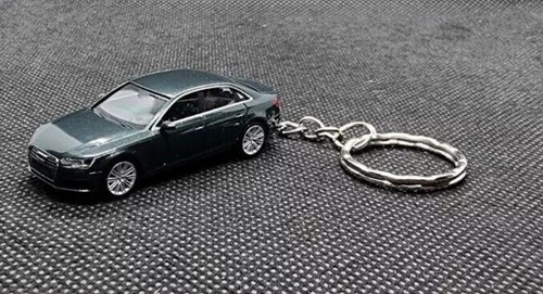 Model miniature car keyrings - model,
