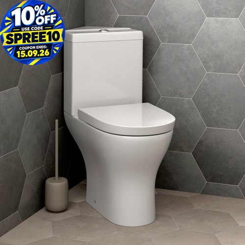 Bathroom corner toilet - corner, close