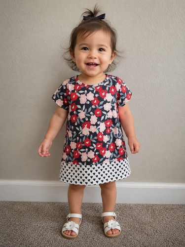 Girls 18m floral - floral, dress
