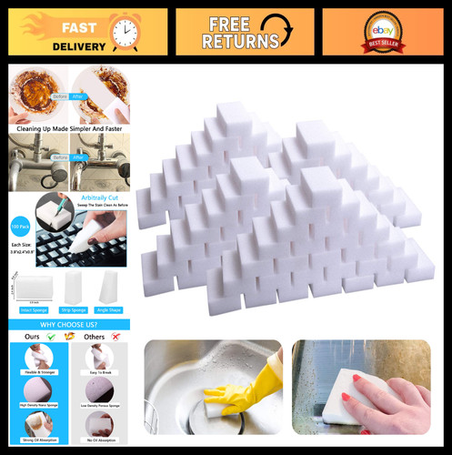 100 pack magic sponge erasers - 100,