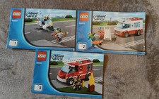 Lego City 60023 Emergency Services Starter Set Police Ambulance Fire Engine