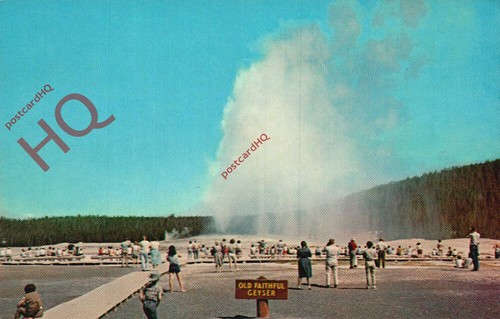 Picture postcard yellowstone - postcard;,