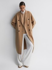 REISS Layah Relaxed Wool Blend