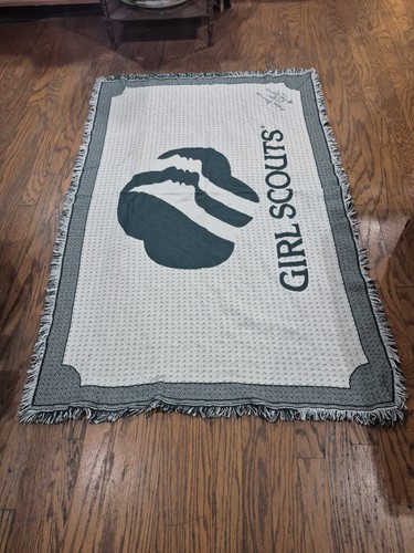Girl scout throw blanket - girl,