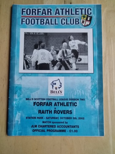 2002 forfar athletic v - 2002/03,