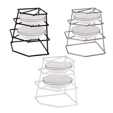4 Tier Corner Plate Organiser