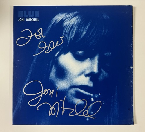 Joni mitchell signed blue - mitchell,