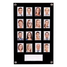 Black 16 Pocket Image Staff