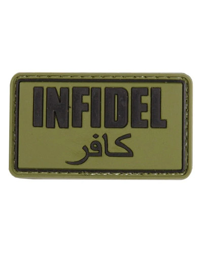 Infidel patch olive green - patch,