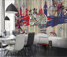 3D Animal Cool Zebra R22746