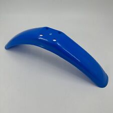 Universal Motorcycle Front Mudguard Fit W110xL620mm Blue Classic Mx
