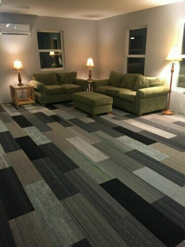 Carpet plank tiles heavy - carpet,