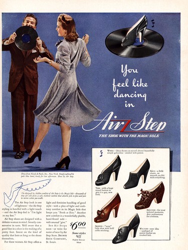 1941 air step shoes you - air,