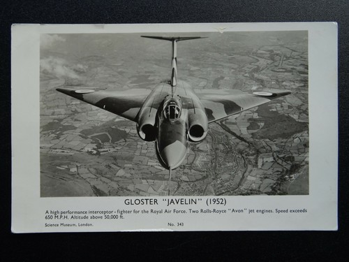 Aircraft raf gloster - raf, javelin