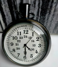 Antique Engraved Brass Pocket