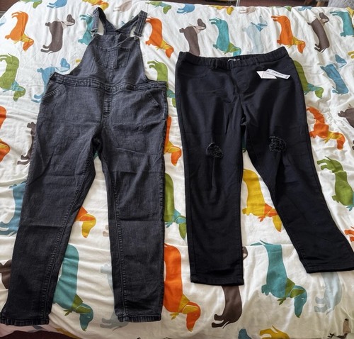 Yours dungarees distressed - dungarees, &