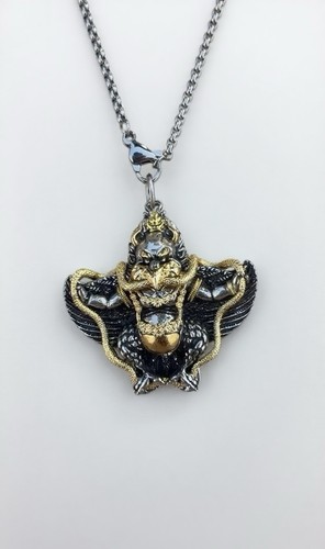Tibetan silver - silver, garuda)