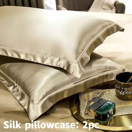 100 mulberry silk pillowcase - silk,