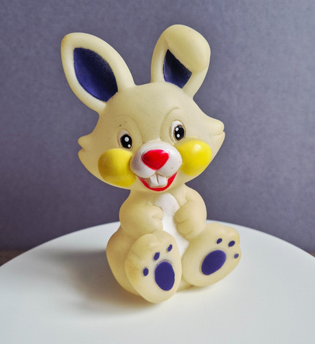 Vintage tigex rubber bunny - rubber,