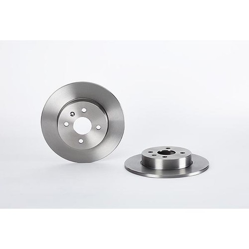 Brake disc rear fits opel - disc,
