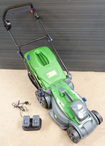 Cordless battery lawnmower 40v - cordless,