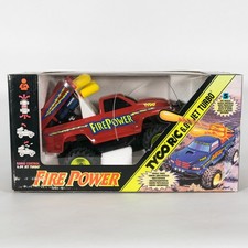 BNIB 1994 Tyco Taiyo R/C radio control 1:20 FIRE POWER monster truck red