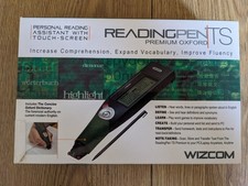 Wizcom Reading Pen - Personal reading assistant with touch screen - Fully boxed