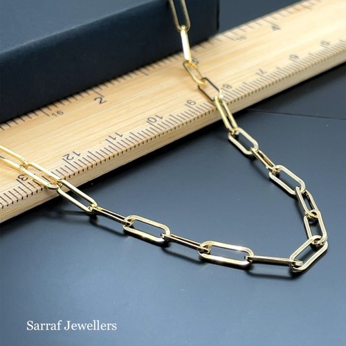 9ct yellow 2mm - 9ct, paperclip