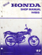 1982 Honda MB5 Motorcycle