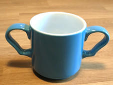 CHURCHILL Blue Double Handled Stacking Mug 10oz / 28.4cl  - Art De Cuisine