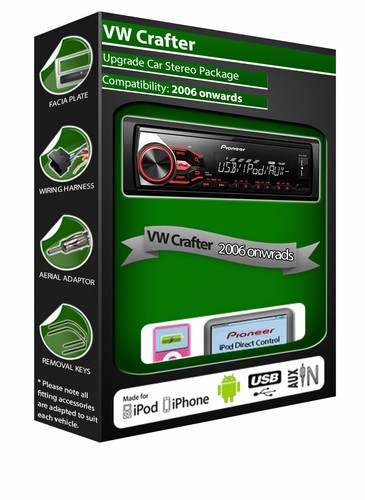 Crafter car stereo pioneer - stereo,,