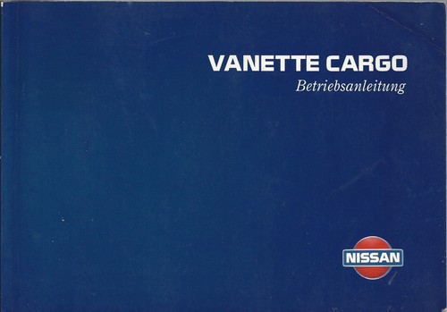 Nissan vanette cargo - nissan,