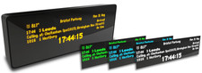Real station audio! Train Departure Board, live Rail, Tube, Tram & Bus display