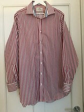 Hawes & Curtis stunning striped shirt. Size 16.5. Smoke/Pet free home