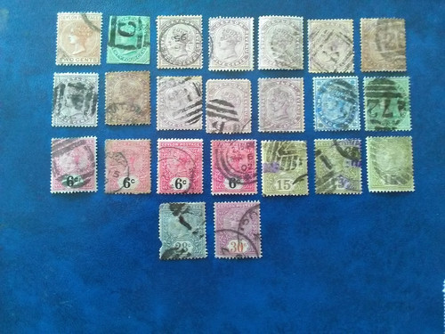 Ceylon used stamps 1872 - ceylon,
