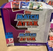 Topps Cinch SPFL Match Attax 2024 Trading Cards Booster Full Box (24 packets